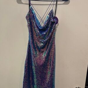 Windsor Lavender Sequin Dress